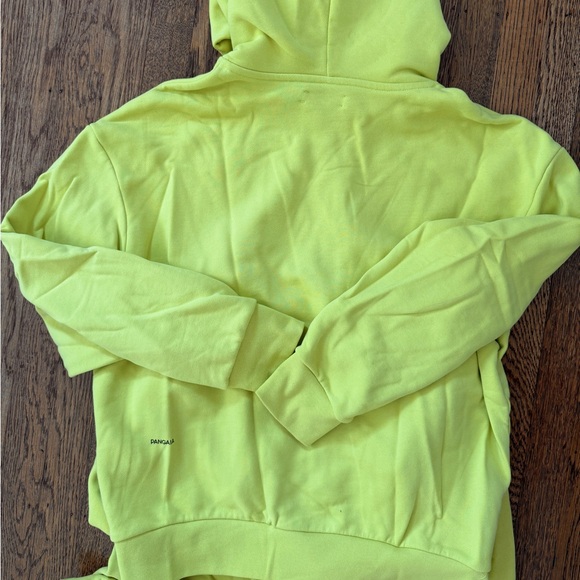 Pangaia 365 Hoodie and Track Pants Set Lime Green XXS